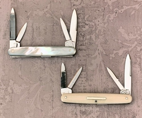 Pair of Cattaraugus Exhibition Four Blade Pens