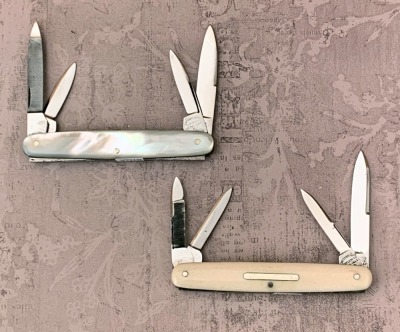 Pair of Cattaraugus Exhibition Four Blade Pens
