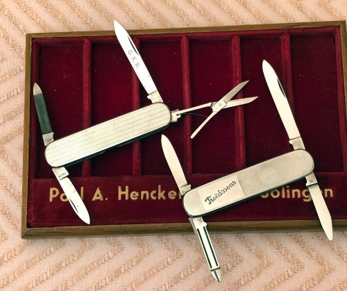 Pair of Paul A. Henckels with counter display