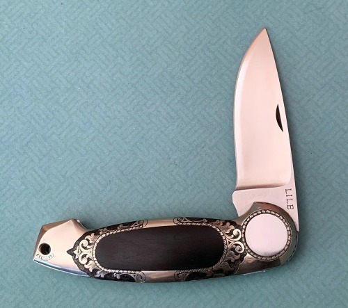 Jimmy Lile Engraved Button Lock