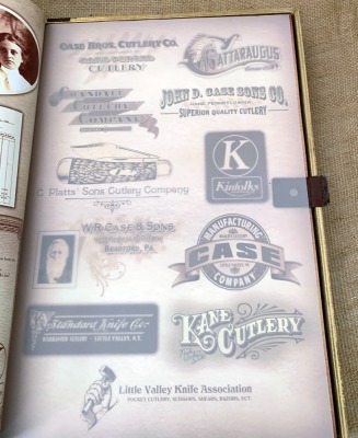 Case Family Brands Vol 6 "Book" with 9 Knives - 2