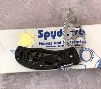 RARE Spyderco HK "Q"