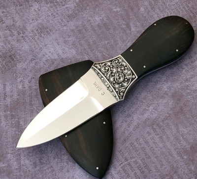C. Dahl Engraved Dagger