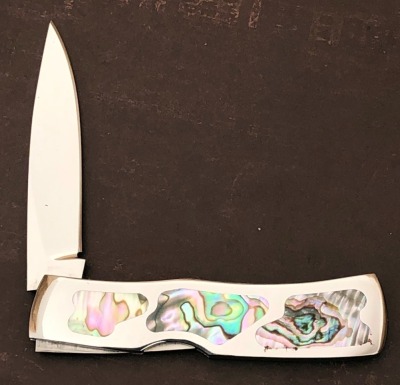 Joe Prince Abalone Lockback - 2