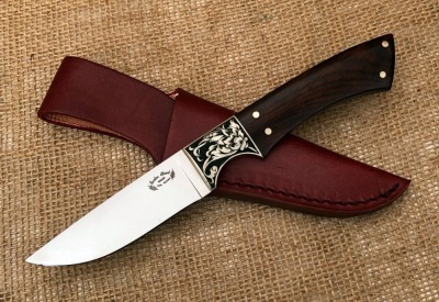 Gordan Chard Engraved Drop Point