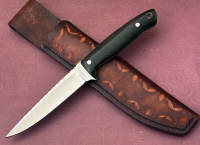 Marvin Poole Fileworked Drop Point