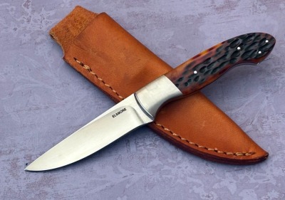 Eddy Elsmore Bone Drop Point Hunter