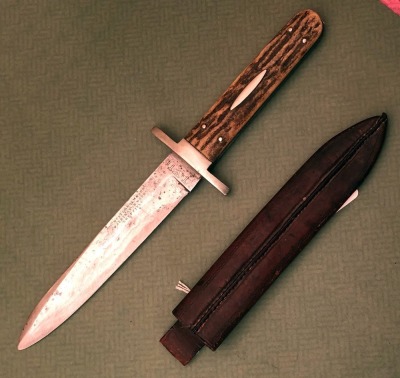 I*XL Spear Point Stag Bowie