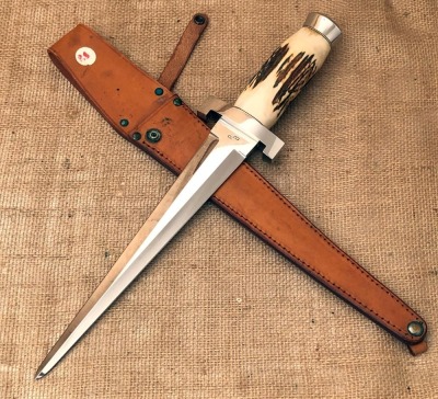 Ray Beers Stag Arkansas Toothpick