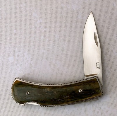 Tommy Lee Engraved Mammoth Lockback