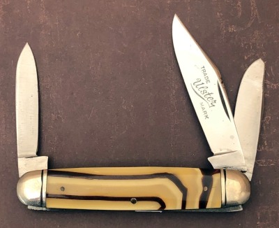 Ulster Knife Co Butter & Molasses Cattle, Salesman Sample