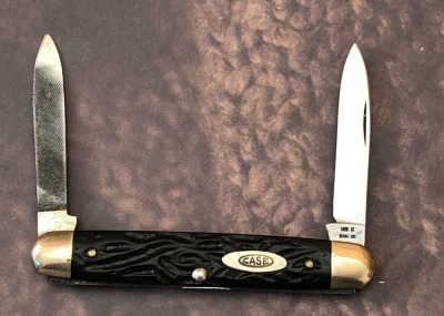 Case XX Stainless 6279F Rough Black Pen