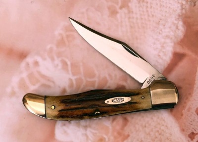Case XX 5165SAB Stag Folding Hunter