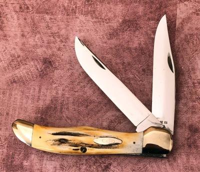 Case USA 5265SAB Stag Folding Hunter