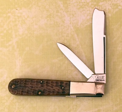 Case Tested XX 6205RAZ Green Bone Barlow Razor