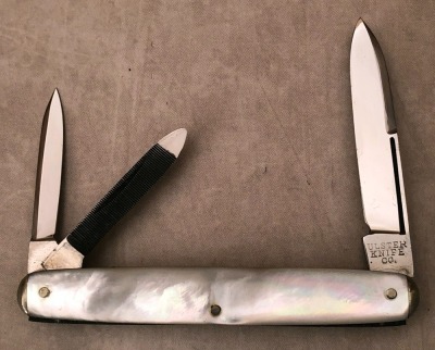 Ulster Knife Co Pearl Whittler Salesman Sample