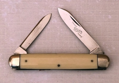 Ulster Knife Co. Salesman Sample Two Blade Pen