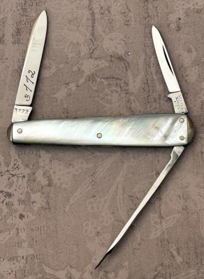 Ulster Knife Co Dwight Devine & Sons Pearl Lobster Salesman Sample