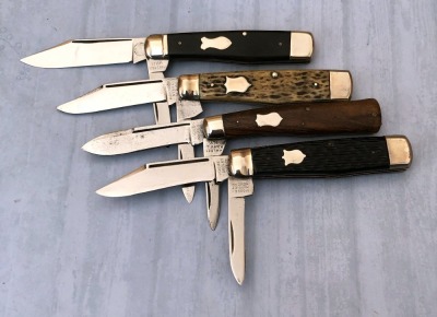 4 Vintage Gunstocks, Moore Hadley, Marhsall Wells, Walden & USA