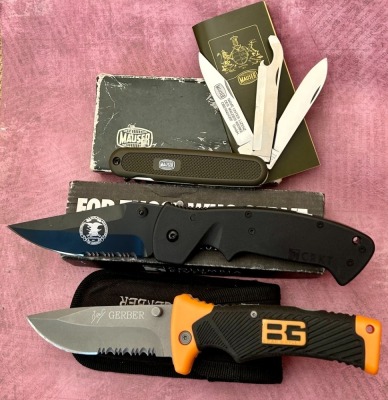 Gerber, Mauser & CRKT