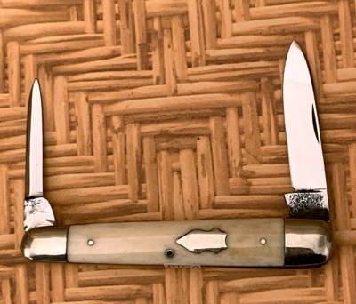 Cattaraugus Exhibition Bone Sleeveboard Pen
