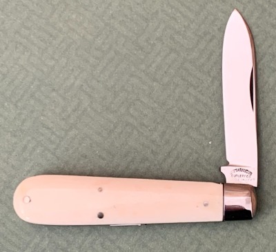 Cattaraugus Exhibition Bone Single Blade