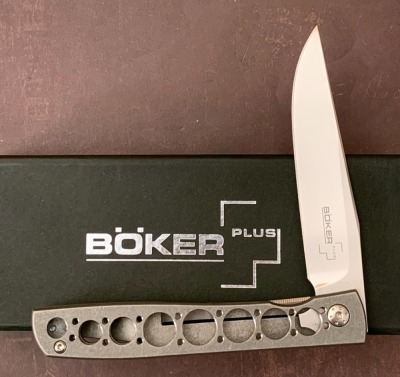 Boker Plus BZ Titanium Flipper