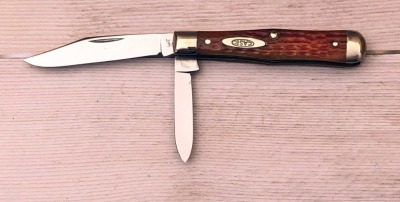 Case XX 6225-1/2 Red Bone Coke Bottle Jack