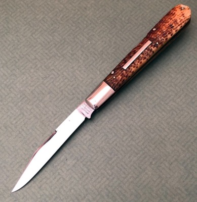Vintage Washington Cutlery Bone Lockback