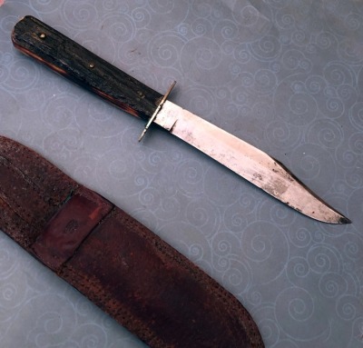 Russell Green River Stag Bowie