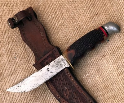 Schrade-Walden 147 Finger Groove Hunter