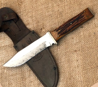 Case (serif) Very Rare Unknown Pattern Stag Hunter