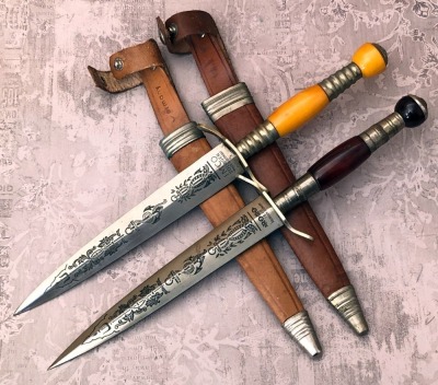 Pair of German Daggers; ROMO & IMCO