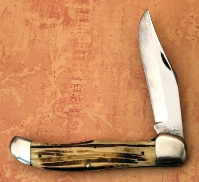 Queen Steel Winterbottom Bone Folding Hunter