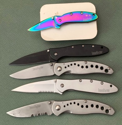 Five Kershaw Kai Assisted Open