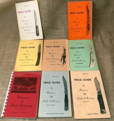 Eight Price Guides to Romance of Knife Collecting