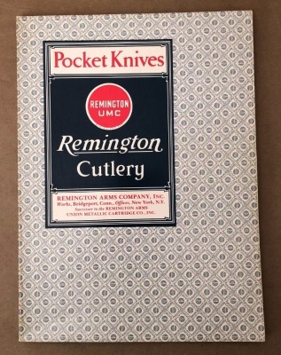 1983 Reprint of the First Remington Cutlery Pocket Knife Catalog