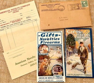 Two American Novelty Co Catalogs