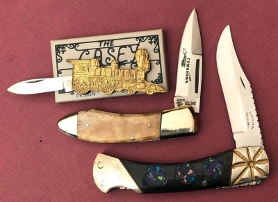 Taylor Cutlery, Frost Cutlery and an Allen Cates Lockback