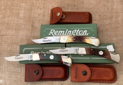 Three Remington USA Lockbacks