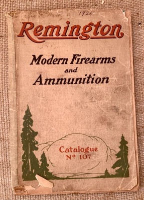 Vintage Remington Modern Firearms & Ammunition 1923 Catalog