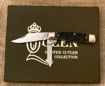 Queen USA Master Cutler Collection Bone Gunstock
