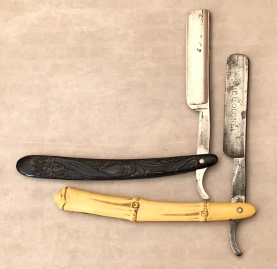 Pair of Cattaraugus Straight Razors