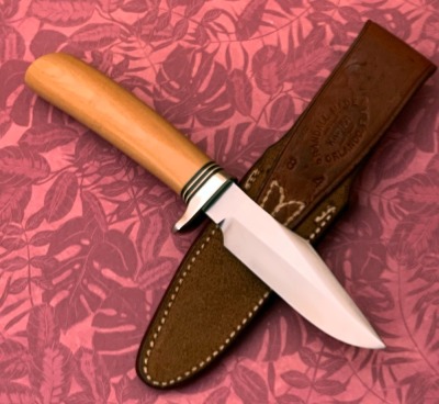 Randall (S) Rick Bowles Scrimmed Model 8 - Trout and Bird Knife - 2