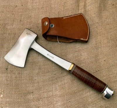 RARE Randall Axe with Marbles Gladstone No 9 Head