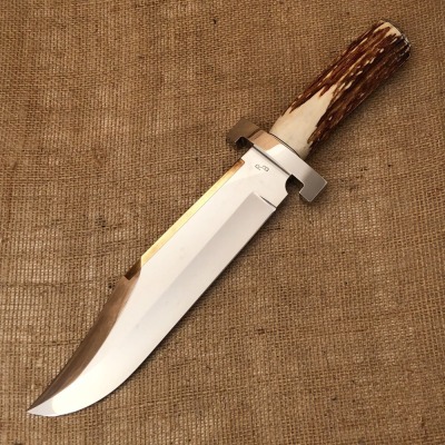 Ray Beers Stag Brass Back Bowie