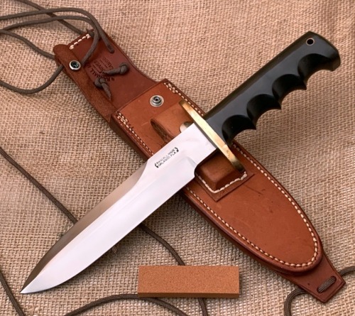 Randall With Model 18 Blade and 14 Handle Rough Back Sheath