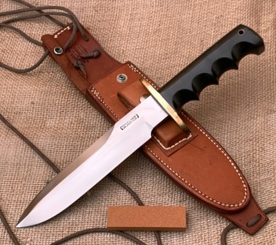 Randall With Model 18 Blade and 14 Handle Rough Back Sheath