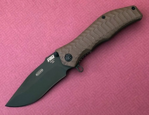 Darrel Ralph Dominator Battle Worn Bowie Locking Liner Flipper