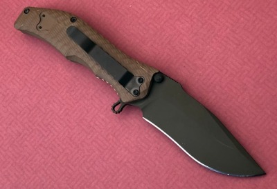 Darrel Ralph Dominator Battle Worn Bowie Locking Liner Flipper - 2